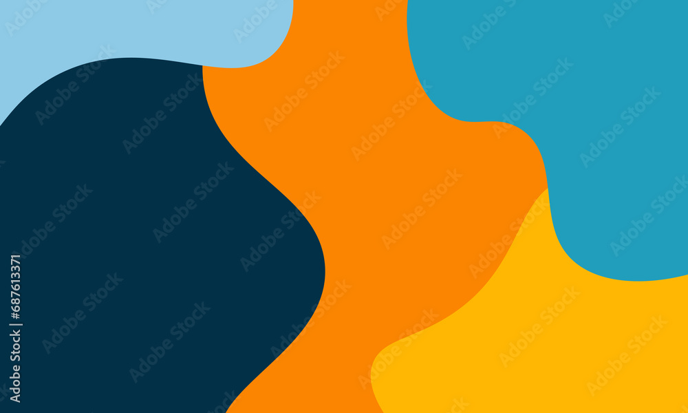illustration of an background with person