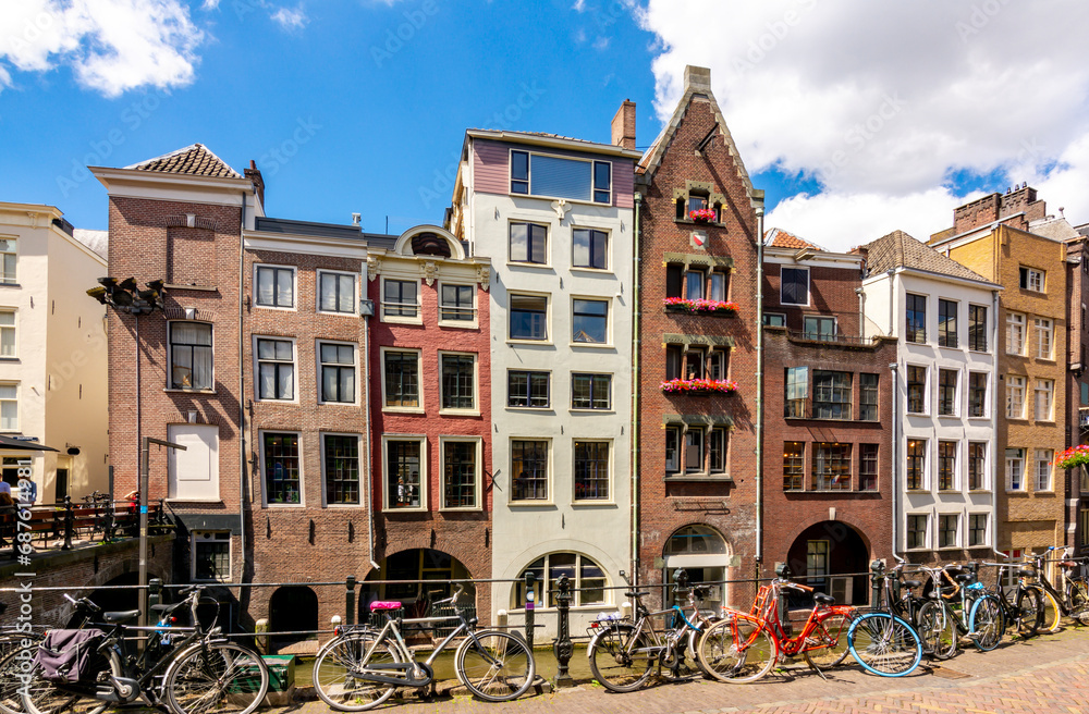 Utrecht canals and traditional architecture, Netherlands
