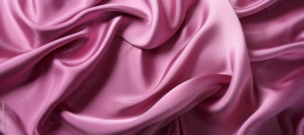 Obraz premium Pink abstract wave textile, background or pattern, creative design template