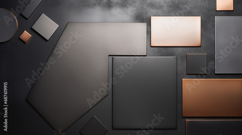 Wallpaper Mural Detailed sci-fi electronics technical background Torontodigital.ca