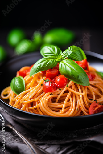Tradycyjna Kuchnia Włoska Perfekcyjne Spaghetti.