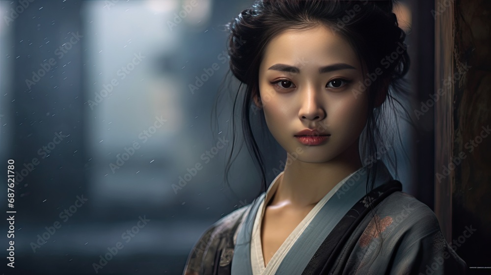 Beautiful asian lady
