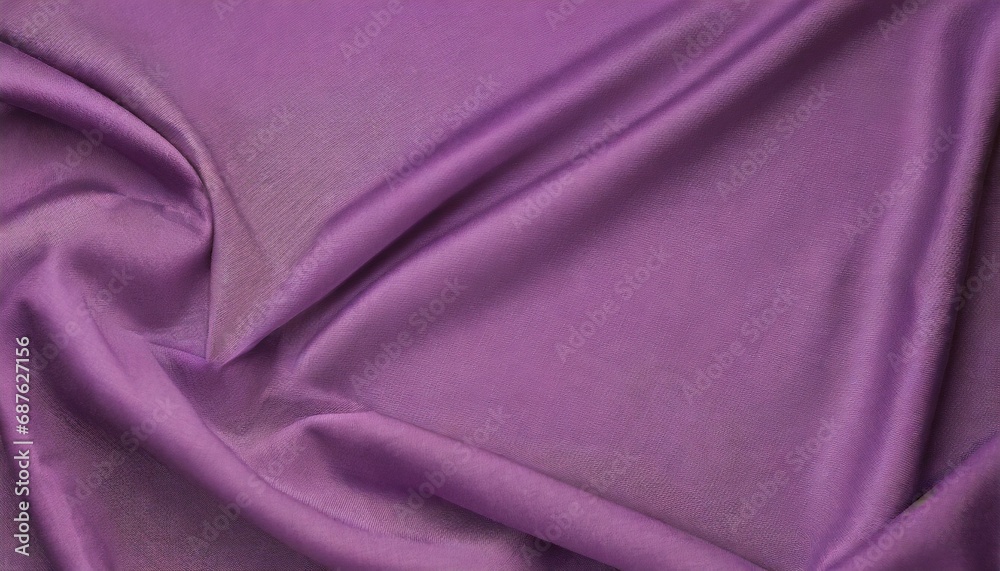 Fototapeta premium purple fabric background and texture crumpled of violet satin for abstract