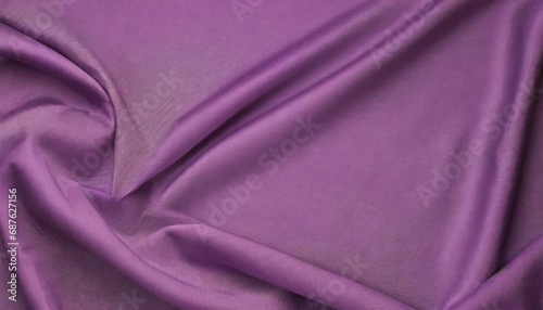 purple fabric background and texture crumpled of violet satin for abstract