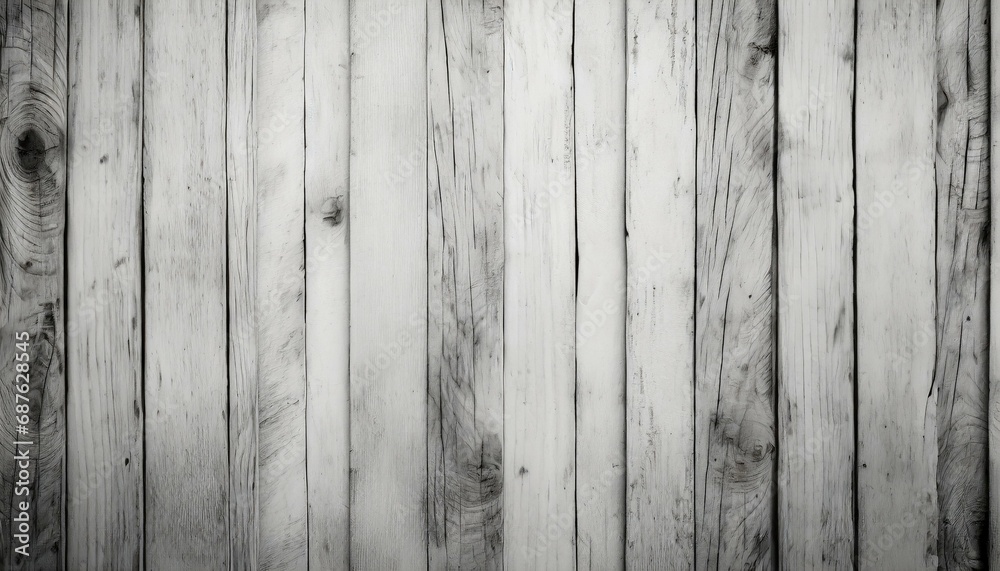 Naklejka premium old white wood texture background