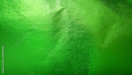 green metal paper green foil