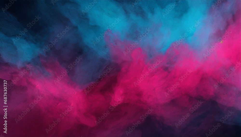 blended colorful dark pink and blue geadient abstract background