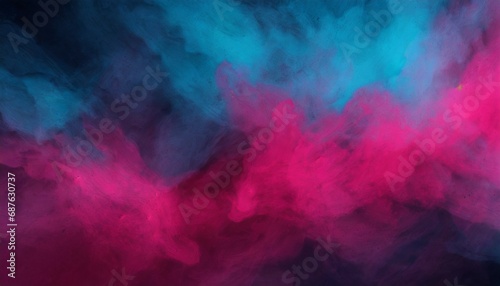 blended colorful dark pink and blue geadient abstract background © Art_me2541