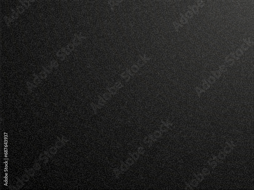 Dark black gradient background, road asphalt grainy texture, grey noise texture blur abstract background, abstract black grain gradation texture, road granular asphalt top view template - vector