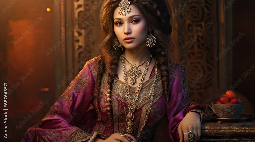asian woman in traditional clothes asian woman in traditional clothes