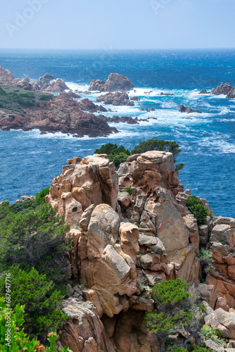 Il territorio Costa Paradiso racchiude un tratto di costa nel nord Sardegna, vicino a Castelsardo, Isola Rossa e Vignola. photo