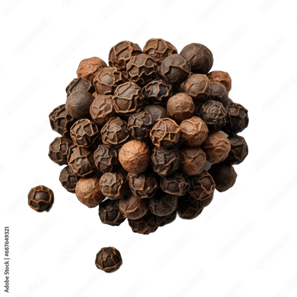 Cubeb Pepper isolated on transparent background Cubeb Pepper isolated on transparent background