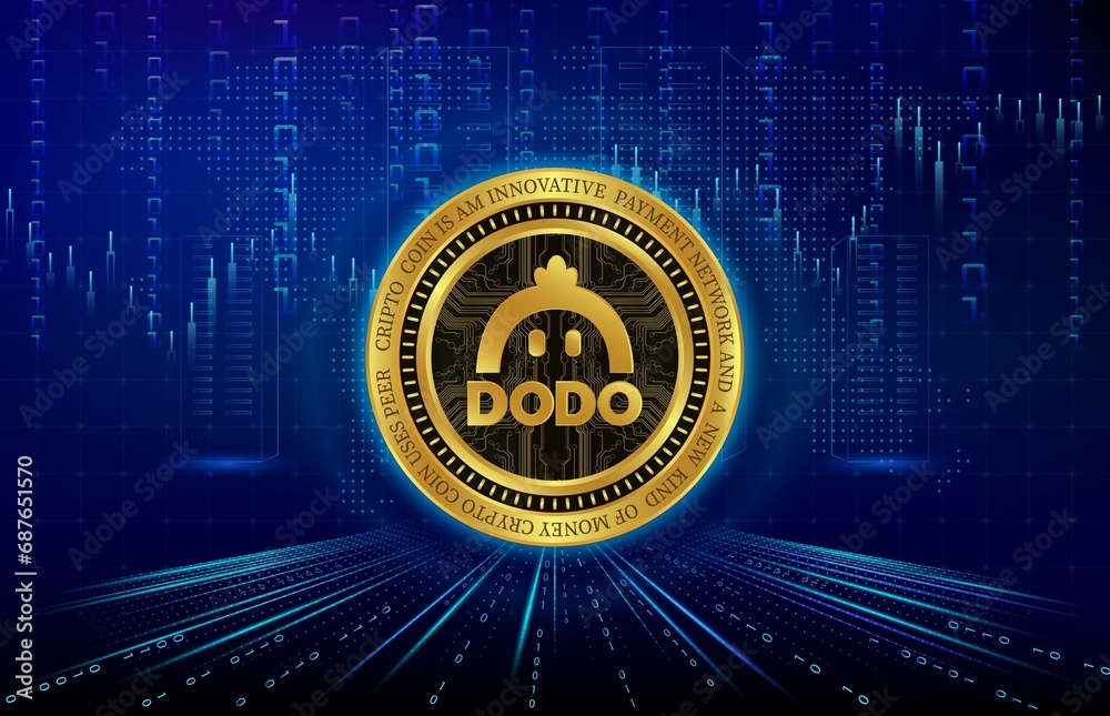 Artistic Dodo Coin Market Cap Design Illustration Artistic Dodo Coin Market Cap Design Illustration