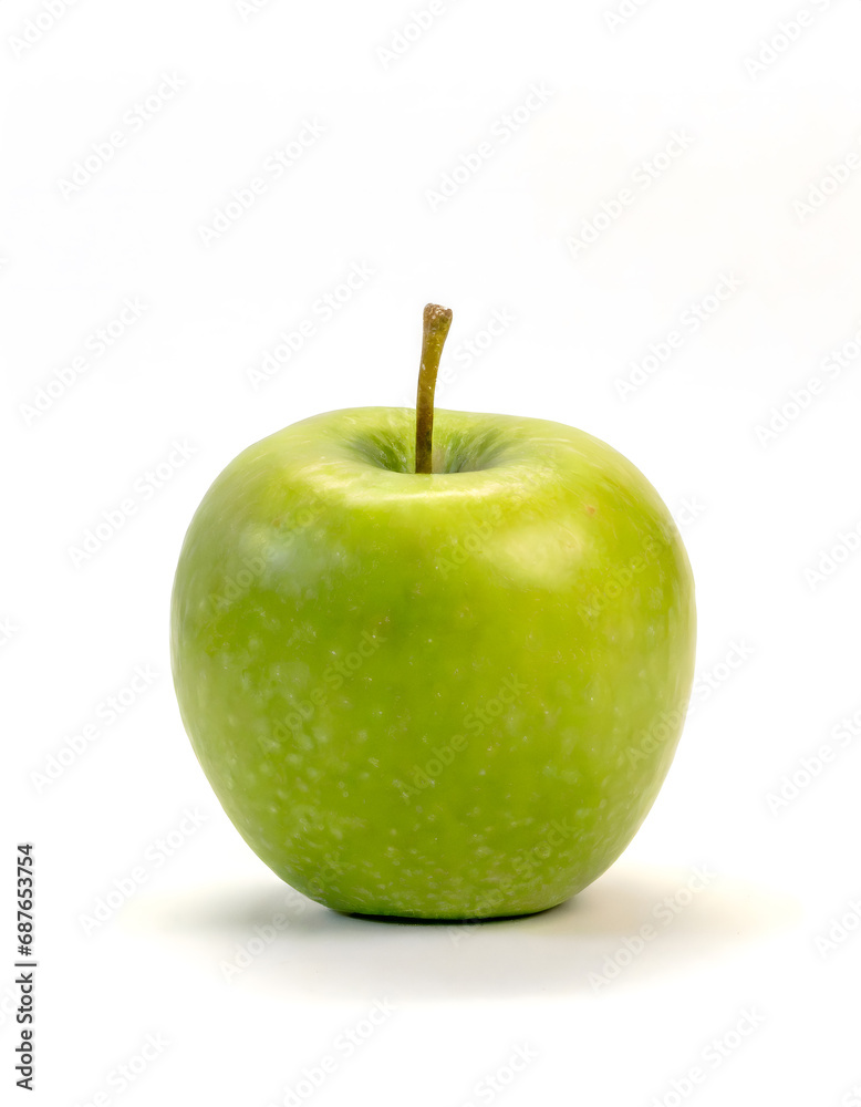 Isolated apple on white background