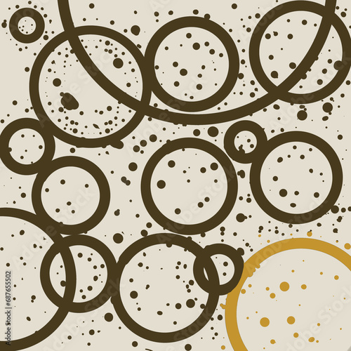 seamless pattern with circles