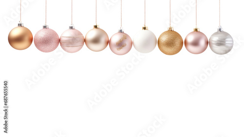background new year gift Colorful background and copy space Isolated on transparent background, PNG file.