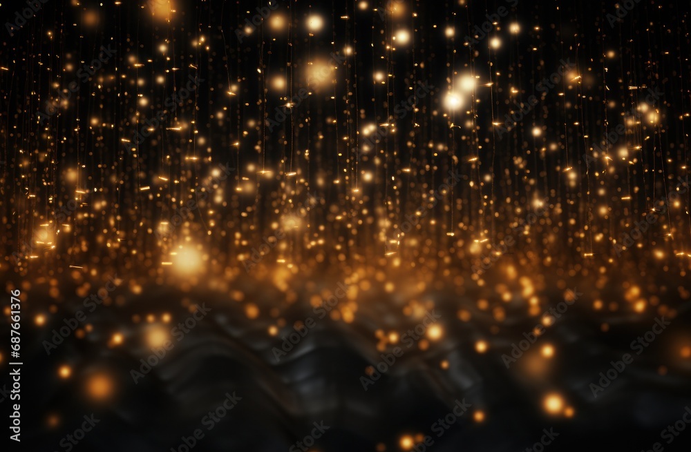a clip showing many lights across a dark background a clip showing many lights across a dark background