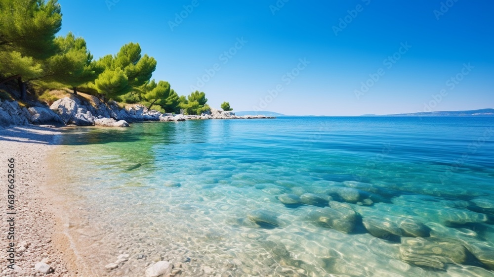 beach with water