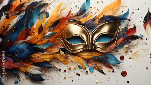 Beautiful Carnival Mask