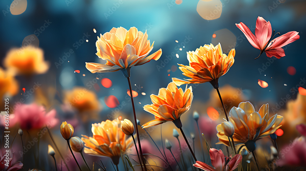 Spring background Spring background