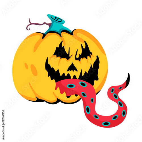 Creepy Pumpkin