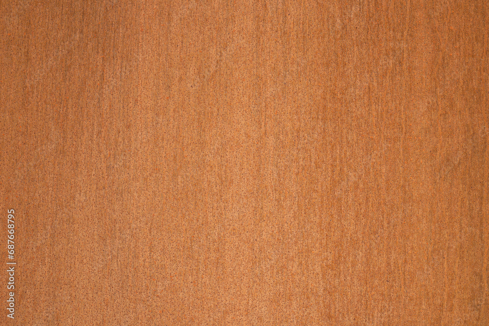 Fototapeta premium Red rust on a sheet of iron, background.