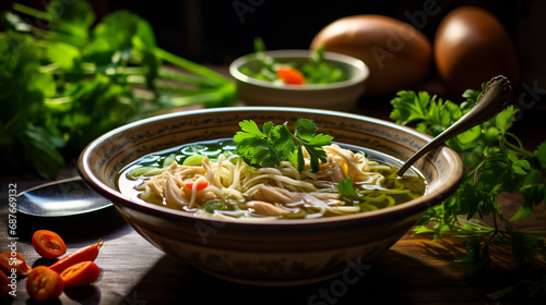 Comfort in a Bowl - The Timeless Appeal of Chicken Noodle Soup for Soulful Warmth