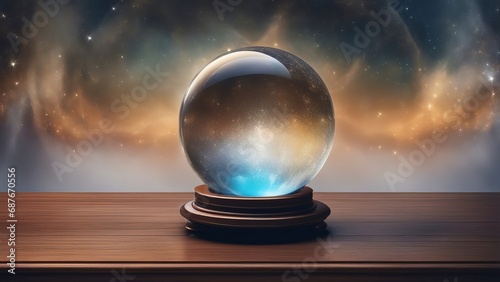 Crystal Ball on a Cosmic Background
