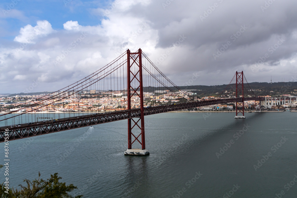 Obraz premium Puente 25 de Abril