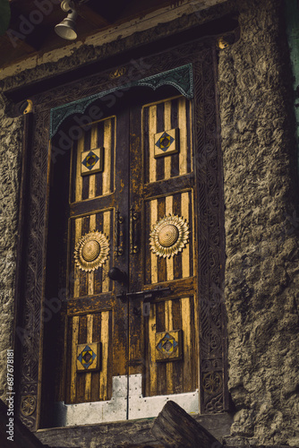 Old door.
