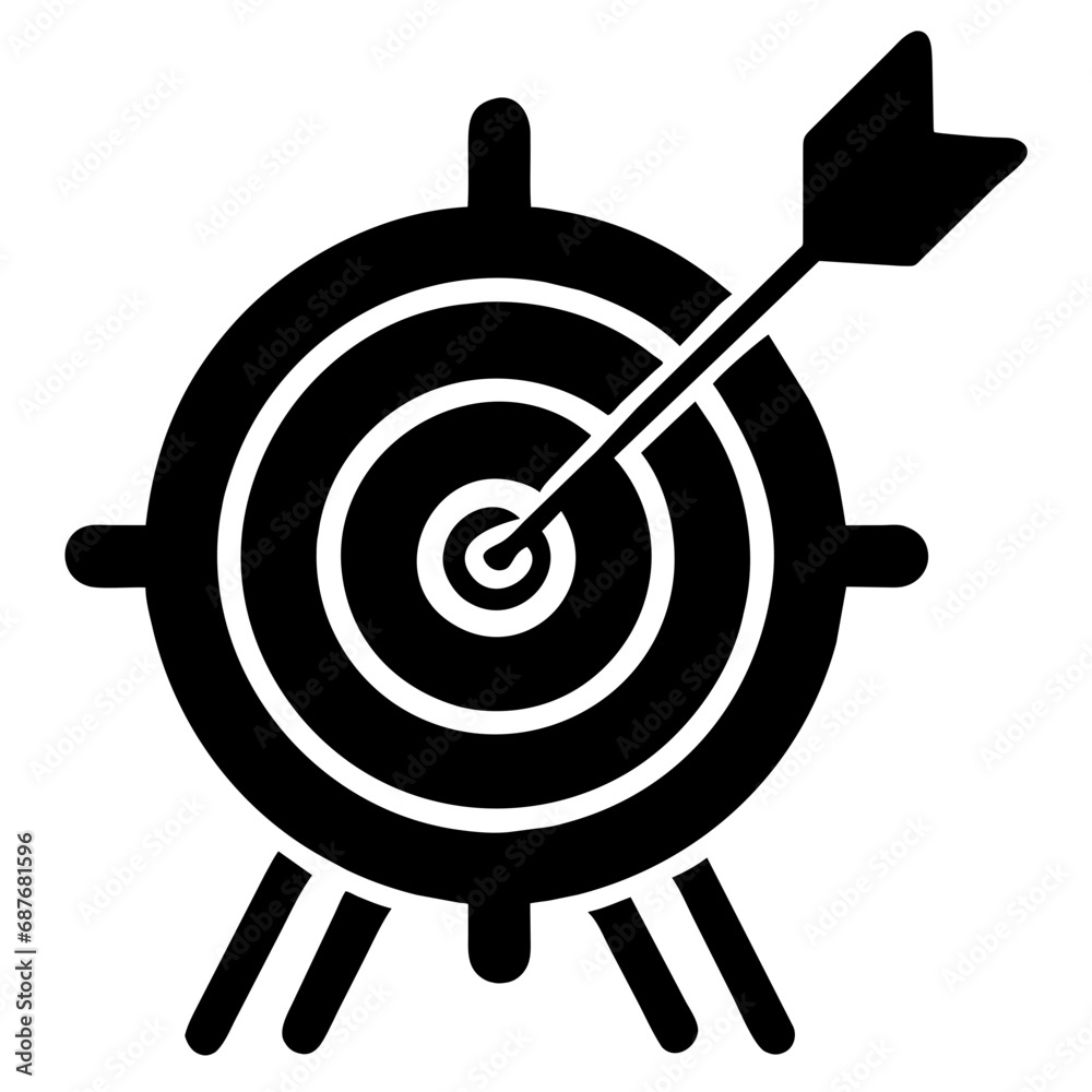 target with arrow target with arrow
