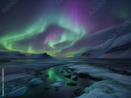 Dancing Skies Unveiled: Witness the Mesmerizing Magic of Northern Lights in Scandinavia's Night Sky! © 47Media