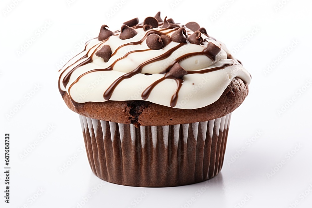 Double Chocolate Chip Muffin Pastry for Breakfast Double Chocolate Chip Muffin Pastry for Breakfast