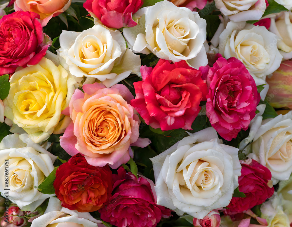 Close-up of a bouquet of fresh, xxxxx roses Close-up of a bouquet of fresh, xxxxx roses