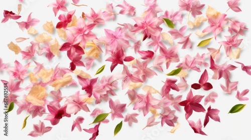 Beautiful flower petals transparent UHD wallpaper