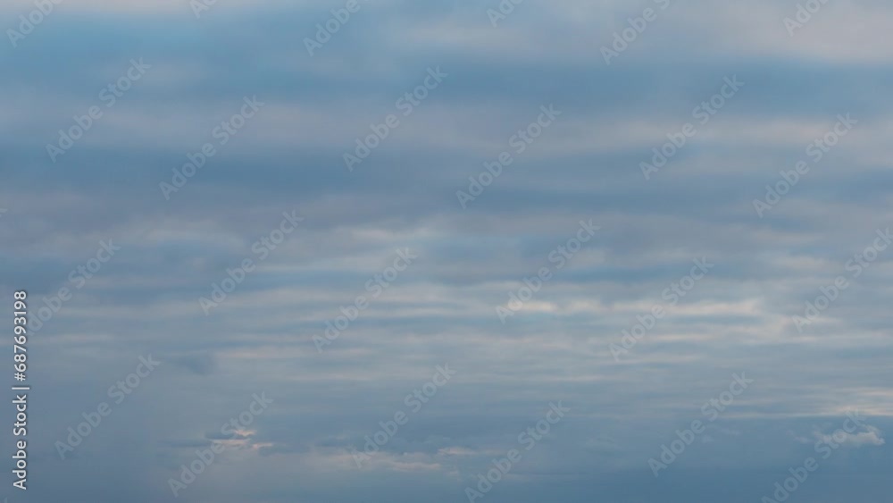 Timelapse sky in cloudy weather at sunset, winter during a storm Timelapse sky in cloudy weather at sunset, winter during a storm