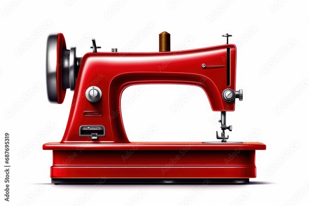 Sewing Machine icon on white background