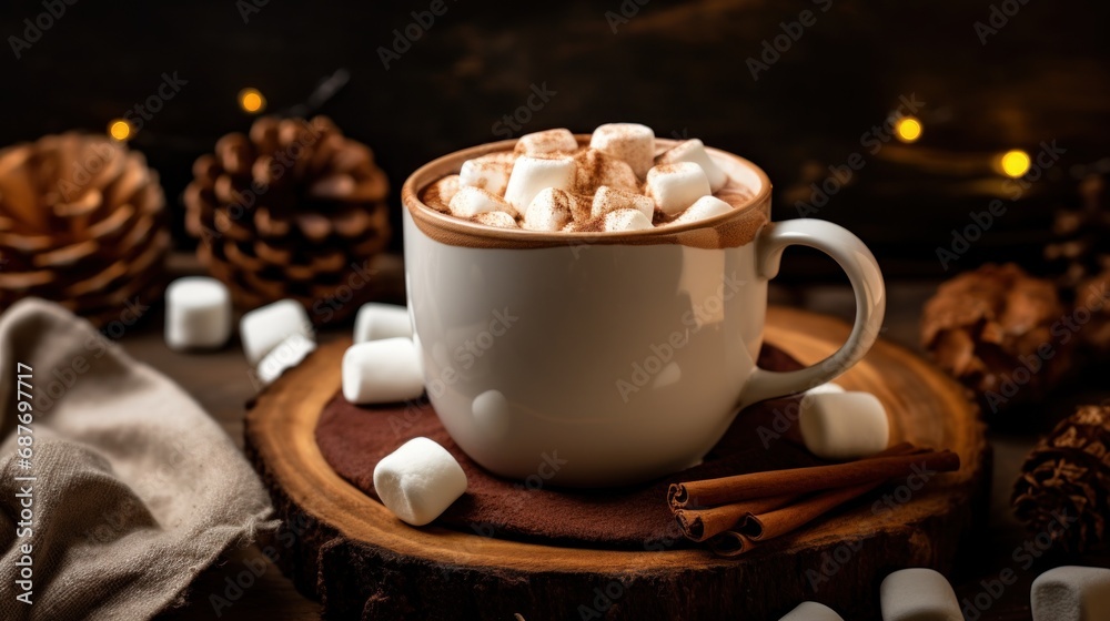  a cup of coffee sitting on top of a table next to a cup of coffee on top of a plate.