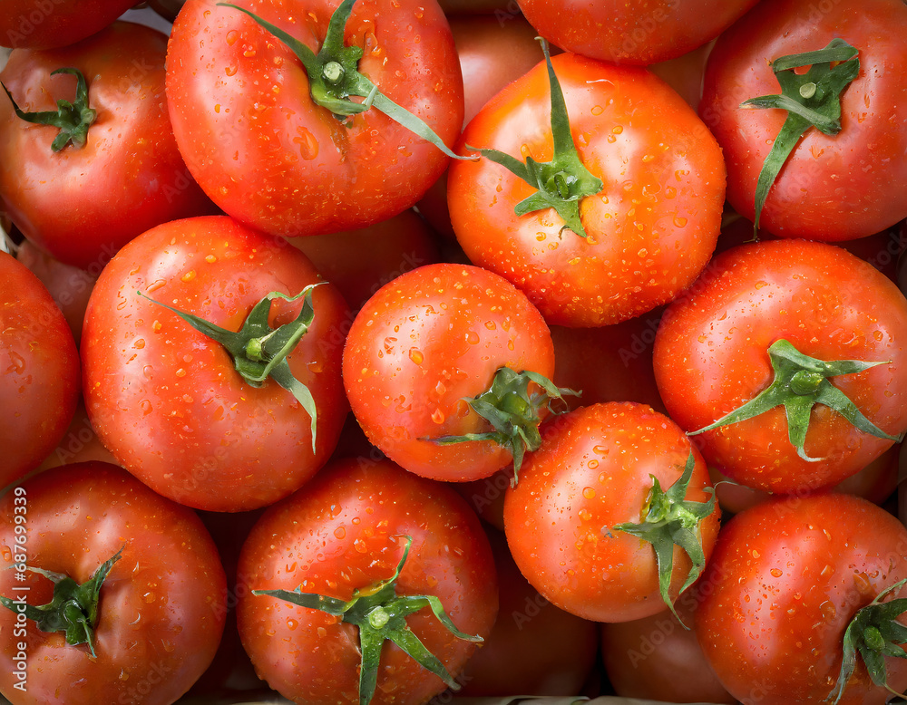 Full frame shot of tomatoes