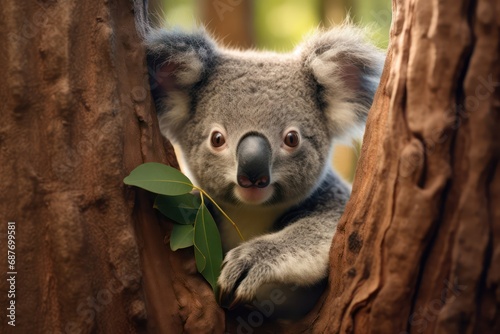 koala bear portrait