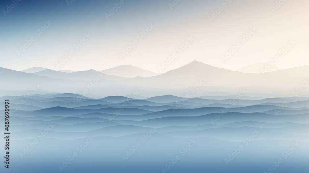 Blue gradient layers UHD wallpaper Blue gradient layers UHD wallpaper