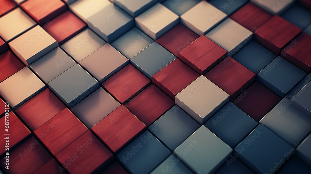 A square and geometric pattern in bright colors, creating a modern and abstract backdrop A square and geometric pattern in bright colors, creating a modern and abstract backdrop