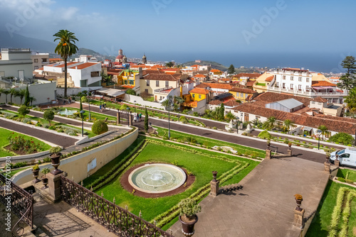 Jardines del Marquesado de la Quinta Roja garden in La Orotava, Tenerife, Spain