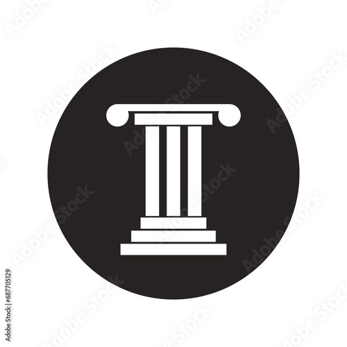 Column logo vector