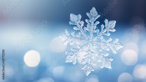  a close up of a snowflaker on a white background with snowflakes and snow flakes. photo