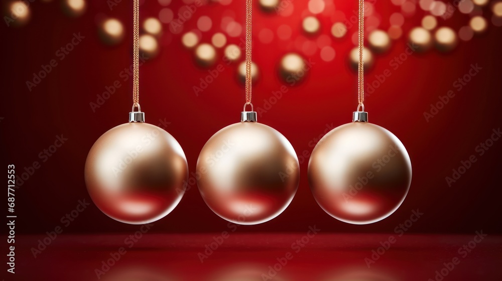 Christmas red background UHD wallpaper Christmas red background UHD wallpaper