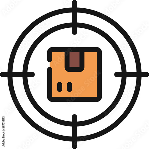 Parcel Tracking Tracker Icon