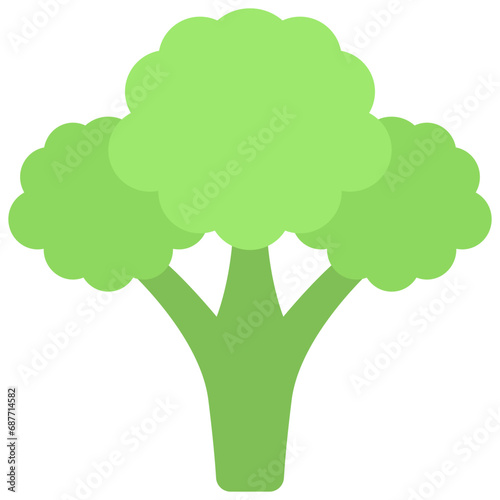 Broccoli Vegetable Icon