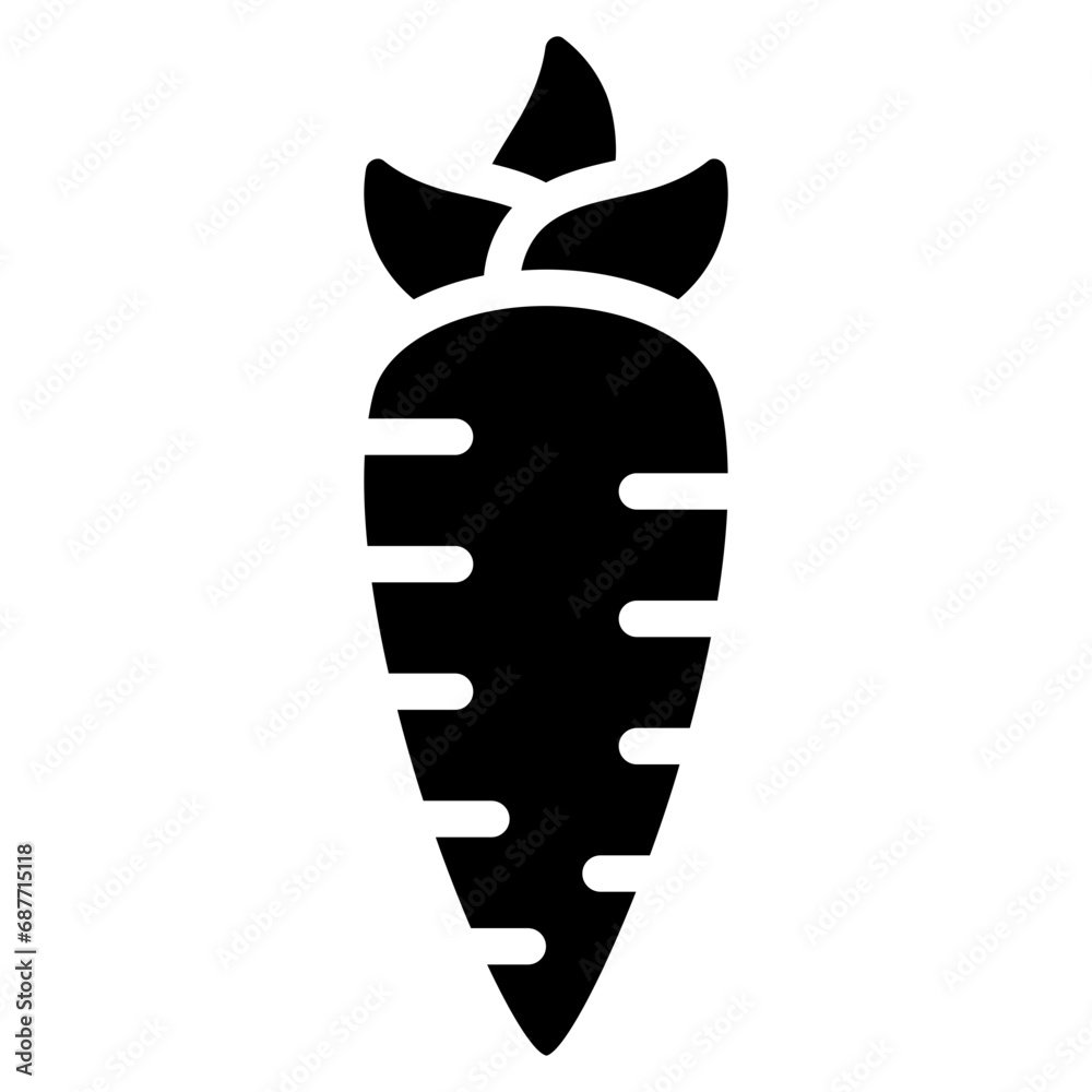 Carrot Vegetable Icon