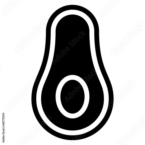 Avocado Fruit Icon